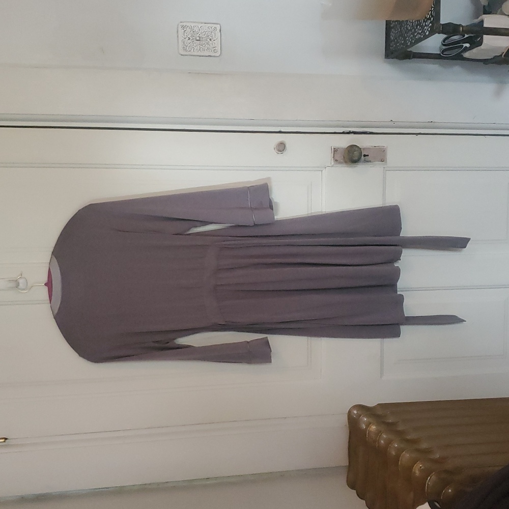 Soft Surroundings Grey Robe - Picture 8 of 8